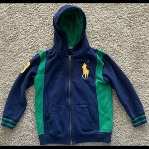 Polo Ralph Lauren Boys Hoodie Size 6 Big Pony
